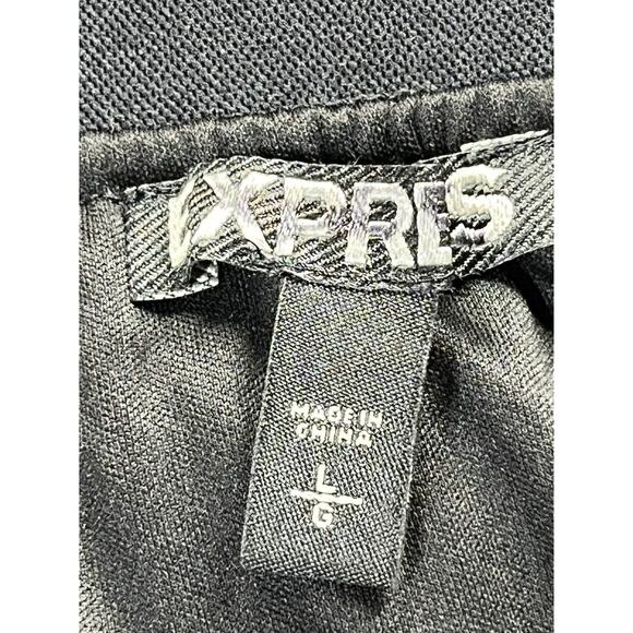 Express Pleated Midi Skirt Size Large Black Chiffon A Line Classic Lined Flowy - Picture 6 of 8